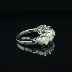 Bague Art Déco Or Diamant 