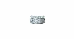 Bague Art Déco Or et Platine, Diamants 3.65 Cts
