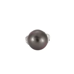BAGUE ART DÉCO PERLE DIAMANTS