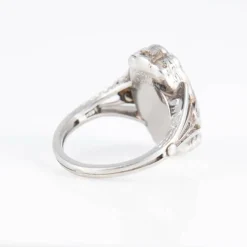 Bague Art Déco Saphirs Diamants