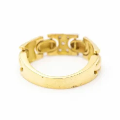Bague Articulée 2 Ors Diamants