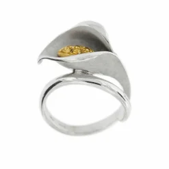 Bague Arum saphirs jaunes