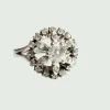 BAGUE AU DESIGN CONTEMPORAIN en OR 18 carats avec DIAMANTS