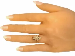 Bague avec diamants