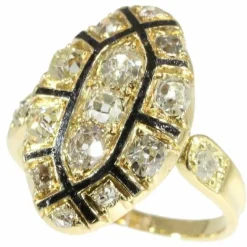 Bague avec diamants