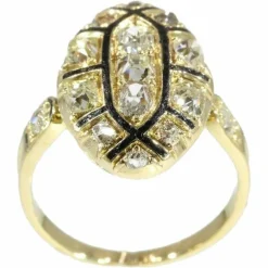 Bague avec diamants