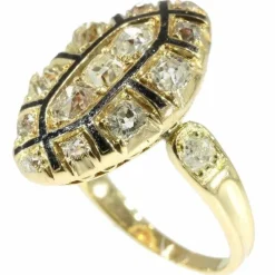 Bague avec diamants