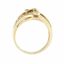 Bague avec rubis, émeraude, saphir et diamants