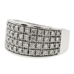 Bague Bague Or blanc Diamant