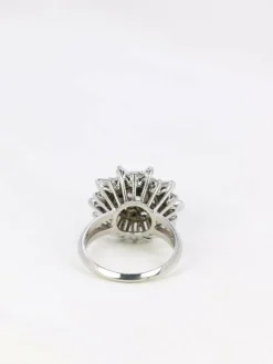 Bague ballerine vintage diamants