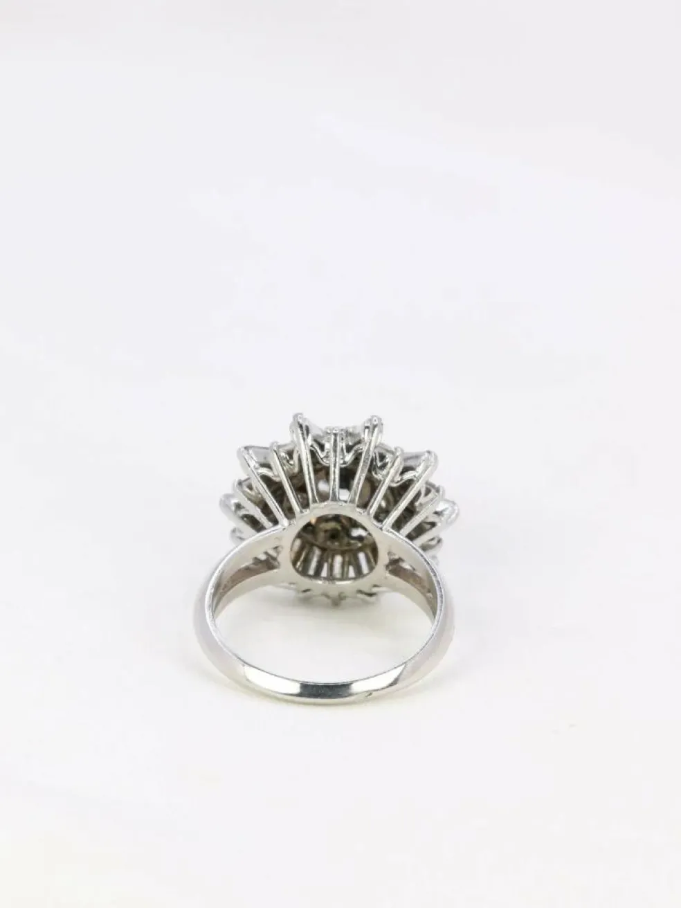 Bague ballerine vintage diamants