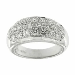 Bague bandeau 22 diamants