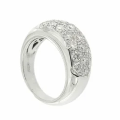Bague bandeau 22 diamants