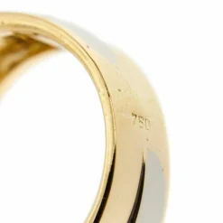 Bague bandeau avec diamants