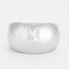 Bague bandeau Dael & Grau or gris