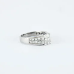 Bague bandeau Diamants