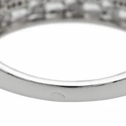 Bague Bandeau Or blanc Diamant