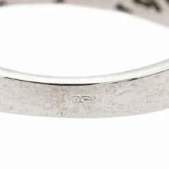 Bague Bandeau Or blanc Diamant