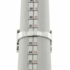 Bague bandeau or blanc diamants
