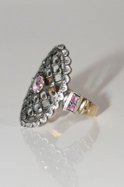 Bague Belle Epoque Résille