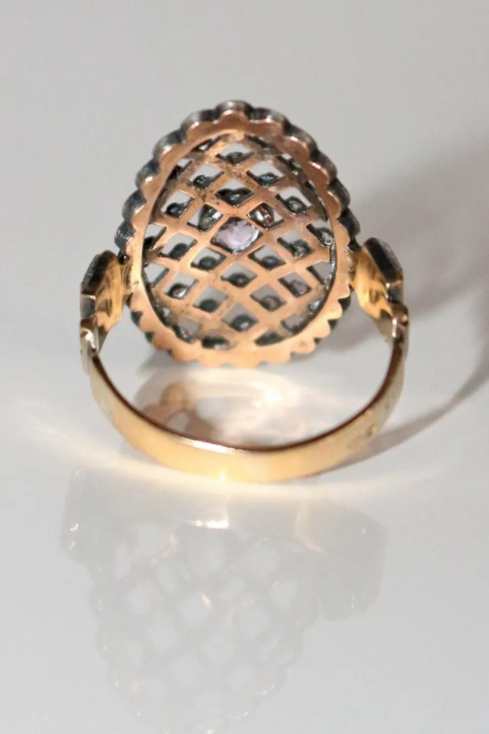Bague Belle Epoque Résille