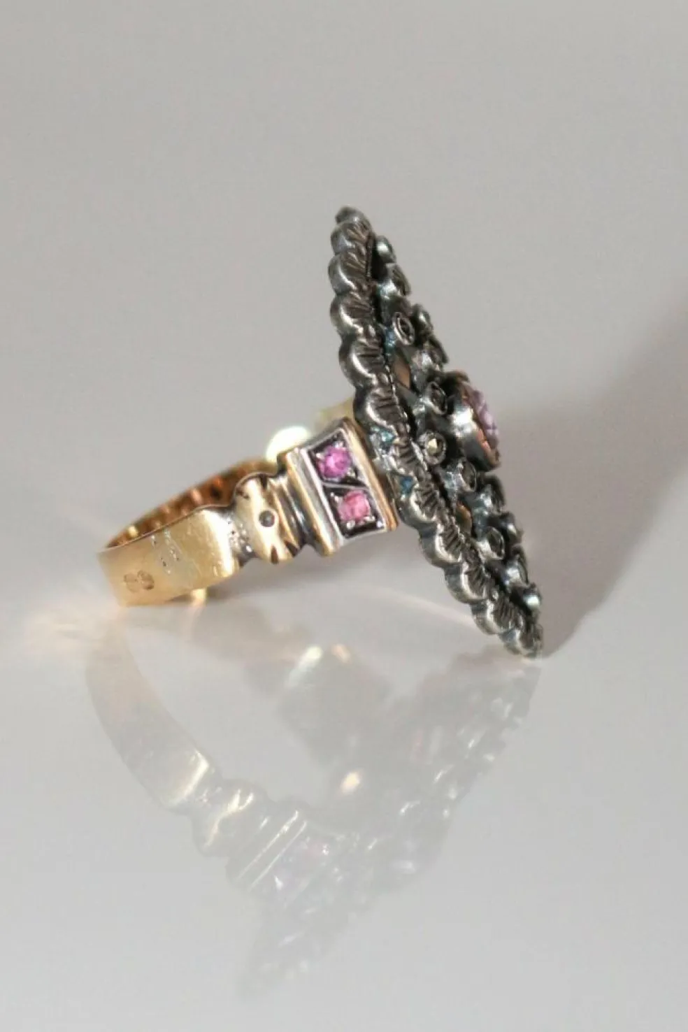 Bague Belle Epoque Résille