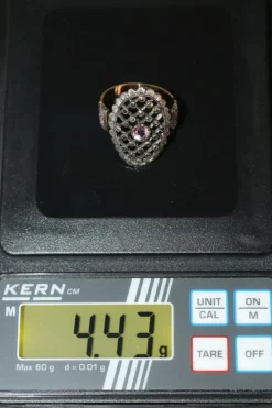 Bague Belle Epoque Résille