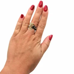 Bague Bélier or jaune