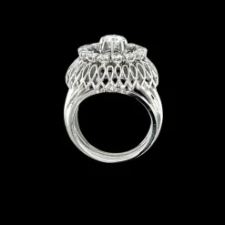 Bague Bombe en Diamant Vintage