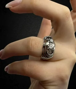 Bague bombée 