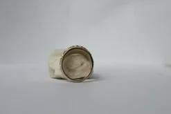 Bague Bombée or jaune et diamants
