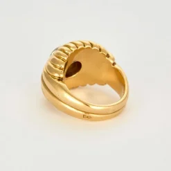 Bague boule diamant