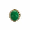 Bague Boule Emeraude