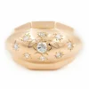 Bague Boule Or rose Diamant