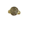 Bague Boule Pavée De Diamants