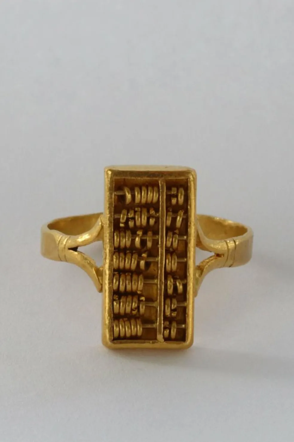 Bague boulier Or jaune