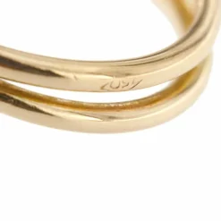 Bague bouquet avec rubis