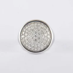 Bague Bouton Diamants