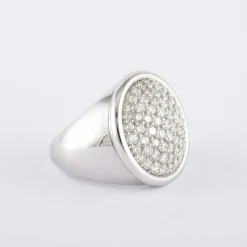 Bague Bouton Diamants