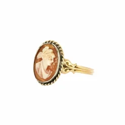 Bague camé or jaune