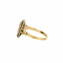 Bague camé or jaune