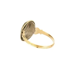 Bague camé or jaune