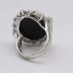 Bague CAMAFEO en or blanc et diamants