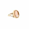 Bague camée antique en or
