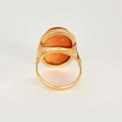 Bague Camée Corail