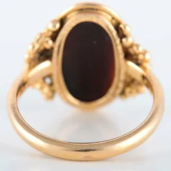 Bague Camée sur onyx