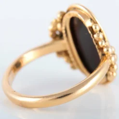 Bague Camée sur onyx