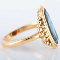 Bague Camée sur onyx