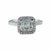 Bague Carré de Diamants