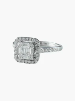 Bague Carré de Diamants